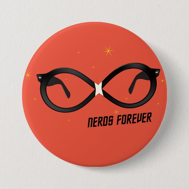 Nerds Forever Button (Front)