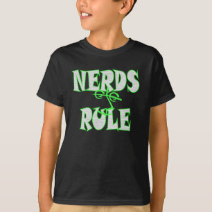 Nerds rule humour kids T-Shirt