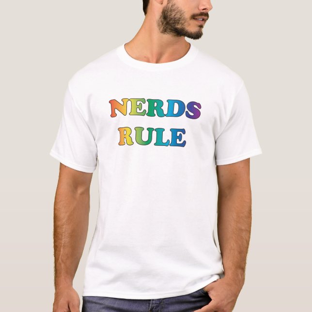 NERDS RULE T-Shirt (Front)