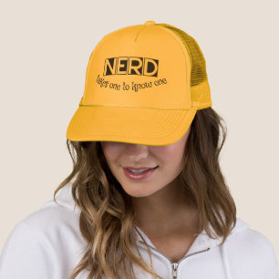 Nerds, takes one to know one hat