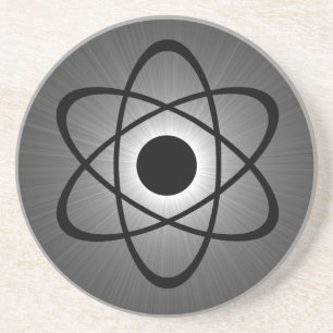 Nerdy Atomic Coaster, Grey Coaster
