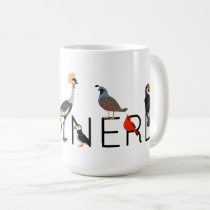 Nerdy Bird Nerd Coffee Mug