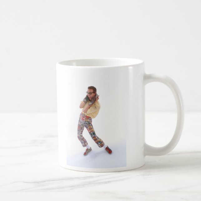 Nerdy Bowling Shoes Coffee Mug (Right)