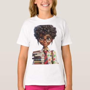 nerdy diverse girl T-Shirt