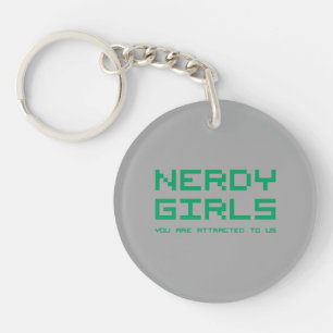 Nerdy Girls 2 Key Ring