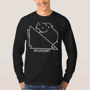 Nerdy Hippotenuse Hypotenuse Hippopotamus Math Te T-Shirt