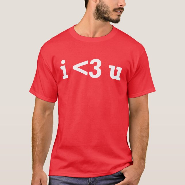 nerdy I love you shirt (Front)