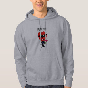 nerdy love hoodie