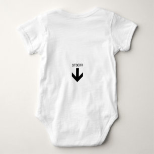 Nerdy *NIX programmer Baby Bodysuit
