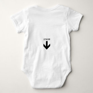 Nerdy *NIX programmer Baby Bodysuit