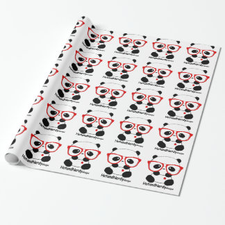 Nerdy Panda Wrapping Paper