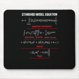Nerdy Standard Model Equation – Gift For Physics2 Mouse Pad