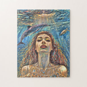 “Nerena”  Beneath Still Waters Jigsaw Puzzle