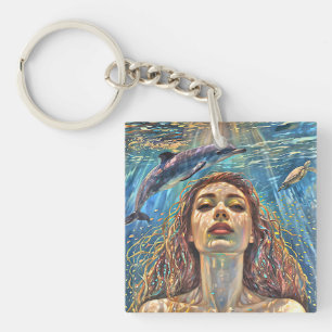 “Nerena”  Beneath Still Waters Key Ring