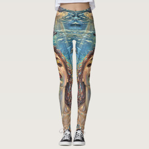 “Nerena” Beneath Still Waters Leggings