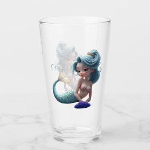 Nerina – The Gentle Mermaid of Coral Dreams. Glass