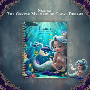 Nerina – The Gentle Mermaid of Coral Dreams.  Planner