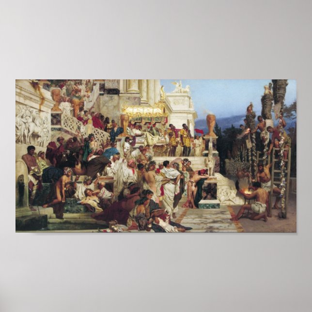 Nero's torches poster (Front)