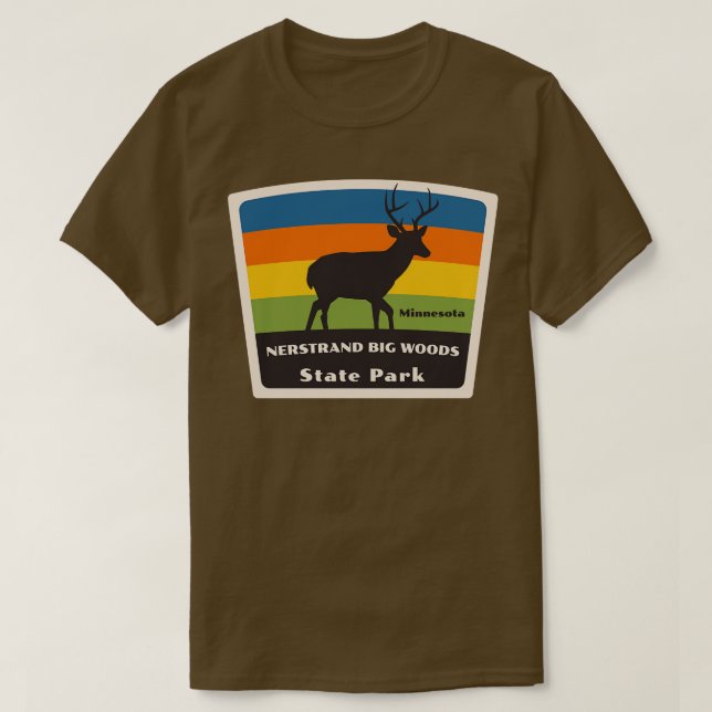 Nerstrand Big Woods State Park Minnesota Roaming D T-Shirt (Design Front)