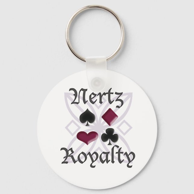 Nertz Royalty Keychain (Front)