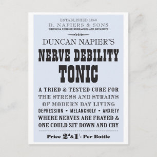 Nerve Tonic Postcard