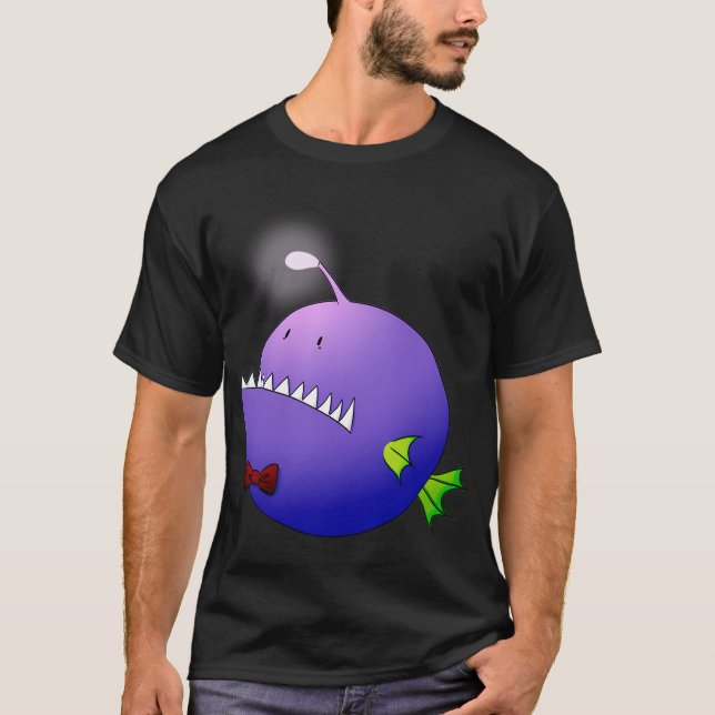 Nervous AnglerFish T-Shirt (Front)