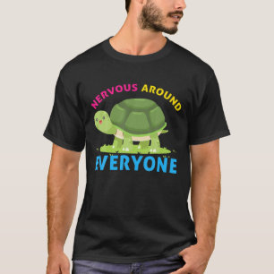 Nervous Around Everyone Pansexual T-Shirt