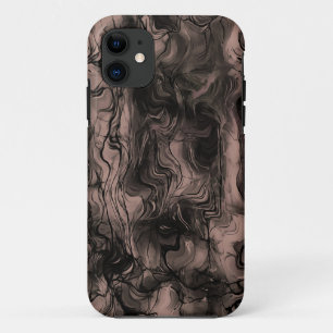 Nervous Energy Grungy Abstract Art Desert Mist iPhone 11 Case