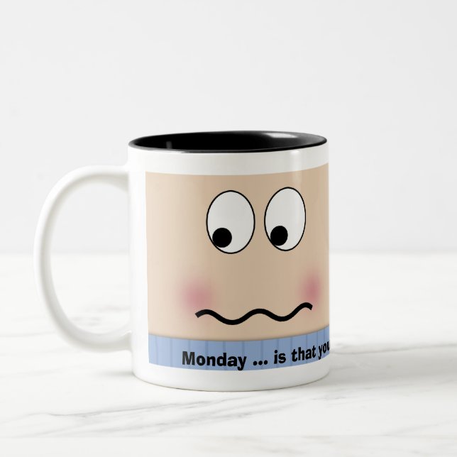 Nervous Face- Mug for your Mug (Left)