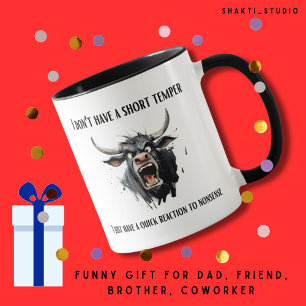 Nervous friend coworker birthday sarcastic funny  mug