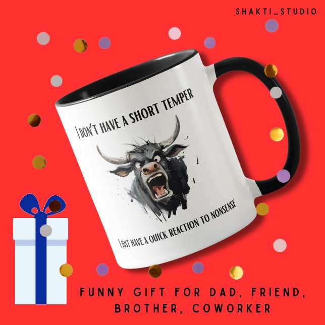 Nervous friend coworker birthday sarcastic funny  mug (Creator Uploaded)