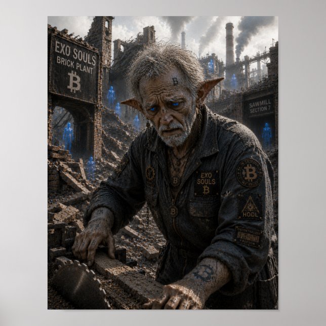 Nervousness / Sawmill Worker / Brick Plant Poster (Front)