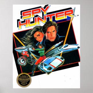NES Spy Hunter  Poster