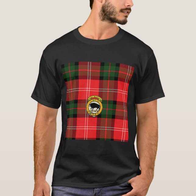 Nesbitt Clan Scottish Crest T-Shirt (Front)