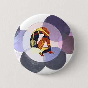 Neshama 6 Cm Round Badge