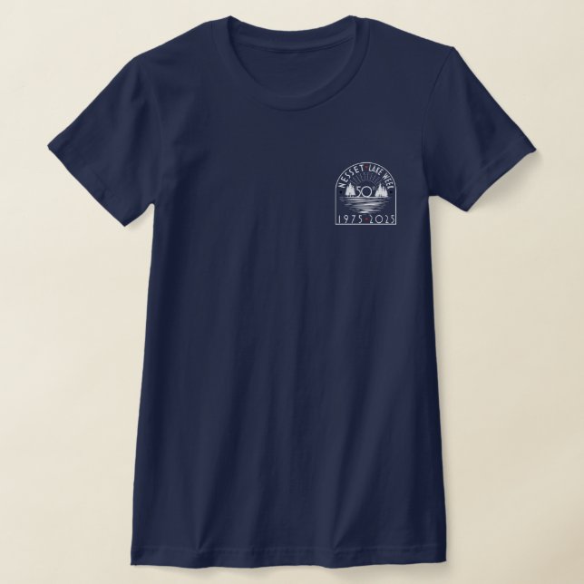 Nesset Cards Back & Arch Front Corner T-Shirt (Laydown)