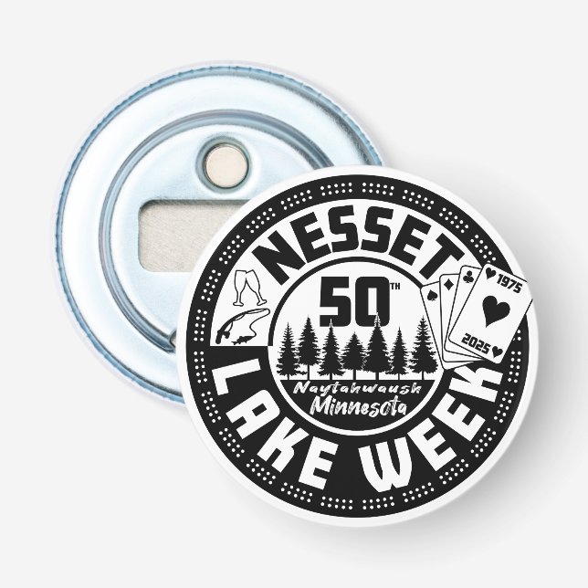 Nesset Cards Magnetic Bottle Opener (Front)