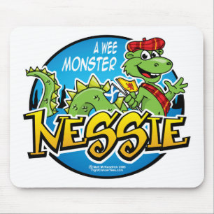 Nessie: A Wee Monster Mouse Pad