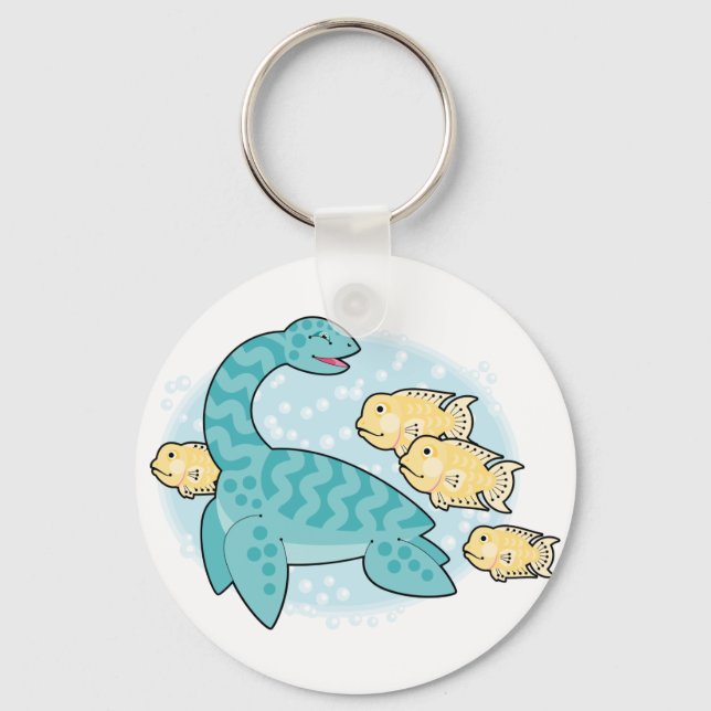 nessie and friends key ring (Front)
