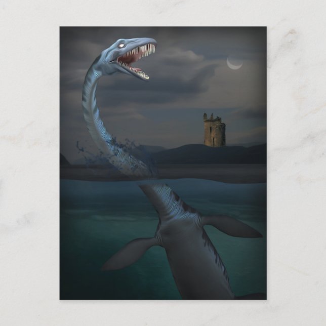 Nessie (Cryptid) Postcard (Front)