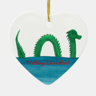Nessie Ornament by Lynn Mclean, Nollaig Chridheil