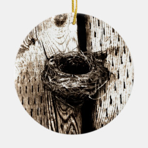 Nest Ceramic Ornament