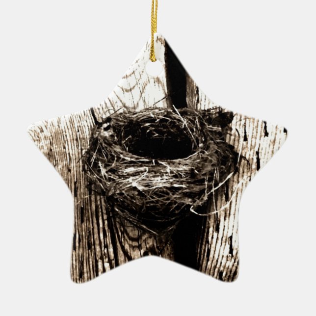 Nest Ceramic Ornament (Front)
