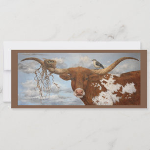 Nest in the West flat card
