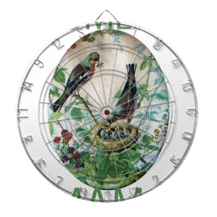 Nest of Joy: Family's Nourishing Young Spirit Love Dartboard