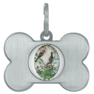 Nest of Joy: Family's Nourishing Young Spirit Love Pet Tag