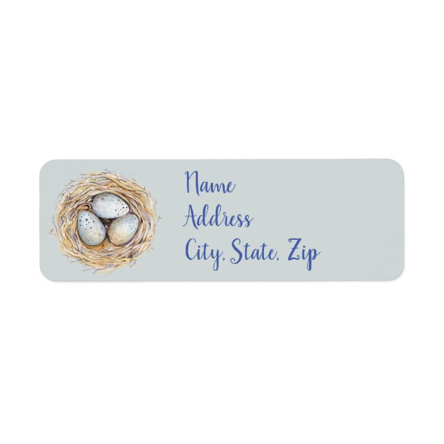Nest Return Address Label (Front)