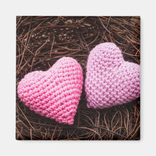 Nest With Hearts Magnet