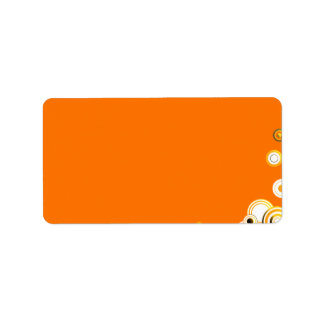 Nested circles in vibrant colours label