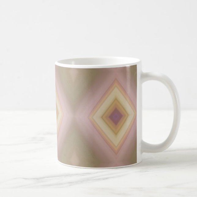 Nested Diamonds Coffee Mug (Right)
